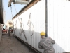 C2 Soldiers emplacing a new office trailer 3